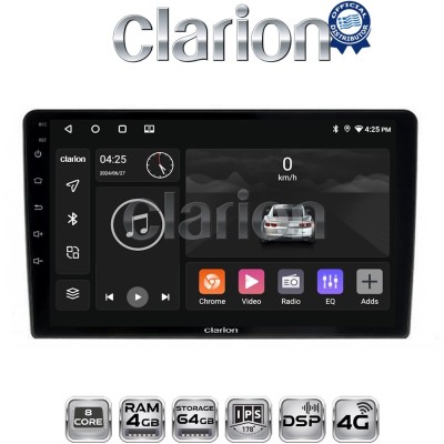 CLARION GL72121 Οθόνη OEM Multimedia Αυτοκινήτου για Kia Ceed 2007 2008 (CarPlay/AndroidAuto/BT/GPS/WIFI/GPRS)