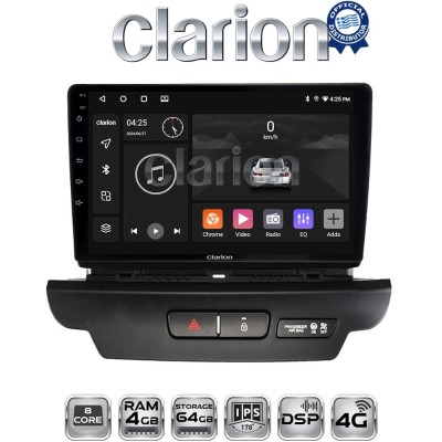 CLARION GL72125 Οθόνη OEM Multimedia Αυτοκινήτου για Kia CEED 2018 2022 (CarPlay/AndroidAuto/BT/GPS/WIFI/GPRS)