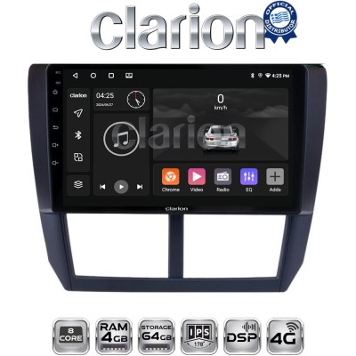 CLARION GL72272 Οθόνη OEM Multimedia Αυτοκινήτου για SUBARU IMPREZA-FORESTER 20092012 (CarPlay/AndroidAuto/BT/GPS/WIFI/GPRS)