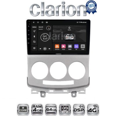 CLARION GL72439 Οθόνη OEM Multimedia Αυτοκινήτου για MAZDA 5 20042010 (CarPlay/AndroidAuto/BT/GPS/WIFI/GPRS)