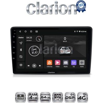 CLARION GL72645 Οθόνη OEM Multimedia Αυτοκινήτου για Alfa Romeo Giulietta 2014 (CarPlay/AndroidAuto/BT/GPS/WIFI/GPRS)