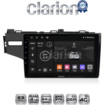 CLARION GL72760 Οθόνη OEM Multimedia Αυτοκινήτου για HONDA JAZZ 2013 (CarPlay/AndroidAuto/BT/GPS/WIFI/GPRS)