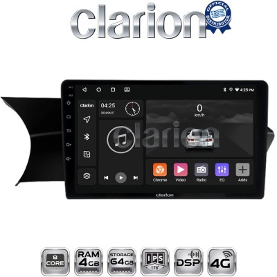 CLARION GL72824 Οθόνη OEM Multimedia Αυτοκινήτου για 0 (CarPlay/AndroidAuto/BT/GPS/WIFI/GPRS)