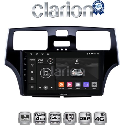 CLARION GL72993 Οθόνη OEM Multimedia Αυτοκινήτου για Lexus ES 2001 2007 (CarPlay/AndroidAuto/BT/GPS/WIFI/GPRS)