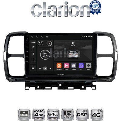 CLARION GL72996 Οθόνη OEM Multimedia Αυτοκινήτου για Citroen C5 AirCross 2017 2021 (CarPlay/AndroidAuto/BT/GPS/WIFI/GPRS)