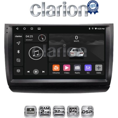 CLARION GL31481 Οθόνη OEM Multimedia Αυτοκινήτου για Toyota Prius 2002 2009 (CarPlay/AndroidAuto/BT/GPS/WIFI/GPRS)