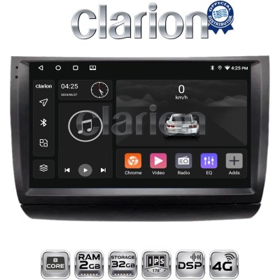 CLARION GL71481 Οθόνη OEM Multimedia Αυτοκινήτου για Toyota Prius 2002 2009 (CarPlay/AndroidAuto/BT/GPS/WIFI/GPRS)