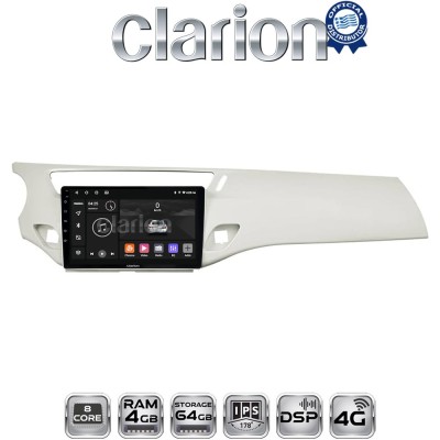 CLARION GL72940W Οθόνη OEM Multimedia Αυτοκινήτου για Citroen C3 /DS3 2009 2016 (CarPlay/AndroidAuto/BT/GPS/WIFI/GPRS)