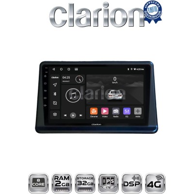 CLARION GL71998 Οθόνη OEM Multimedia Αυτοκινήτου για Mitsubishi Pajero 1996 2003 (CarPlay/AndroidAuto/BT/GPS/WIFI/GPRS)