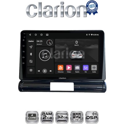 CLARION GL31950 Οθόνη OEM Multimedia Αυτοκινήτου για Citroen C3 2016 (CarPlay/AndroidAuto/BT/GPS/WIFI/GPRS)