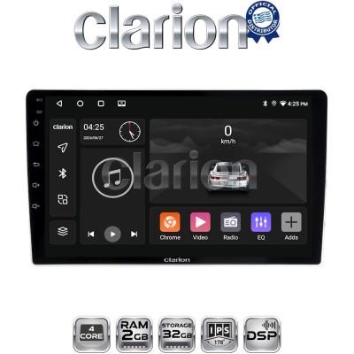 CLARION GL31200 Οθόνη OEM Multimedia Αυτοκινήτου για Nissan Navara 1998 2004 (CarPlay/AndroidAuto/BT/GPS/WIFI/GPRS)