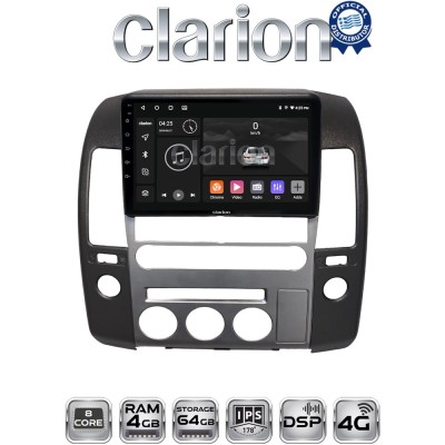 CLARION GL72683 Οθόνη OEM Multimedia Αυτοκινήτου για Nissan Navara 2006 2016 (CarPlay/AndroidAuto/BT/GPS/WIFI/GPRS)