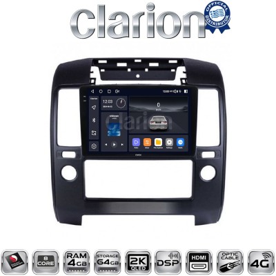 CLARION GL74684 Οθόνη OEM Multimedia Αυτοκινήτου για Nissan NV200 2009 (CarPlay/AndroidAuto/BT/GPS/WIFI/GPRS)