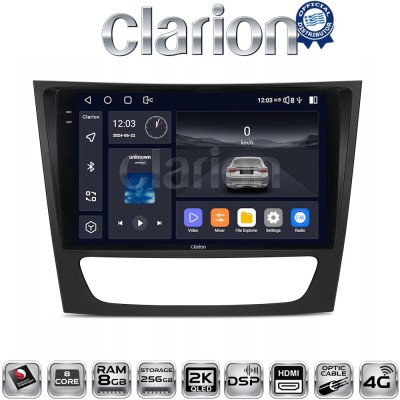 CLARION GL75090 Οθόνη OEM Multimedia Αυτοκινήτου για MERCEDES E class (W211) (CarPlay/AndroidAuto/BT/GPS/WIFI/GPRS)