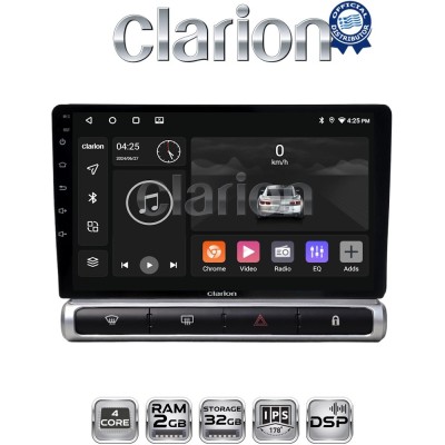 CLARION GL31951 Οθόνη OEM Multimedia Αυτοκινήτου για Citroen C3 2016 (CarPlay/AndroidAuto/BT/GPS/WIFI/GPRS)