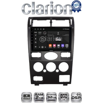 CLARION GL31105 Οθόνη OEM Multimedia Αυτοκινήτου για Ford Mondeo 2003 2006 (CarPlay/AndroidAuto/BT/GPS/WIFI/GPRS)