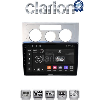 CLARION GL31512 Οθόνη OEM Multimedia Αυτοκινήτου για VW Touran 2003 2010 (CarPlay/AndroidAuto/BT/GPS/WIFI/GPRS)