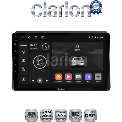 CLARION GL31507 Οθόνη OEM Multimedia Αυτοκινήτου για Nissan NV400 2020 Renault Master 2020 Opel Movano 2020 (CarPlay/AndroidA