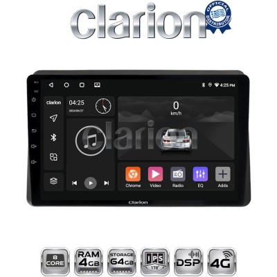 CLARION GL72507 Οθόνη OEM Multimedia Αυτοκινήτου για Nissan NV400 2020 Renault Master 2020 Opel Movano 2020 (CarPlay/AndroidA