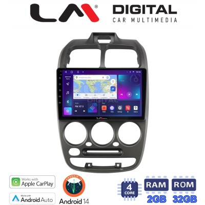 LM Digital - LM ZN4267 GPS Οθόνη OEM Multimedia Αυτοκινήτου για Hyundai Accent 1999 2004 (CarPlay/AndroidAuto/BT/GPS/WIFI/GPRS)