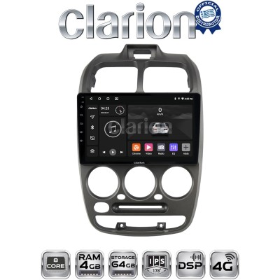 CLARION GL72267 Οθόνη OEM Multimedia Αυτοκινήτου για Hyundai Accent 1999 2004 (CarPlay/AndroidAuto/BT/GPS/WIFI/GPRS)