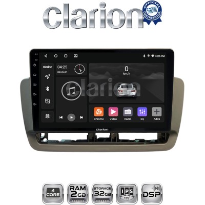 CLARION GL31346 Οθόνη OEM Multimedia Αυτοκινήτου για Seat Ibiza 2012 2015 (CarPlay/AndroidAuto/BT/GPS/WIFI/GPRS)