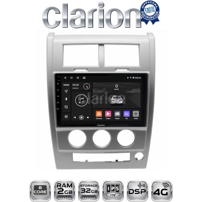 CLARION GL71334 Οθόνη OEM Multimedia Αυτοκινήτου για Jeep Cherokee KK 2008 2014 (CarPlay/AndroidAuto/BT/GPS/WIFI/GPRS)