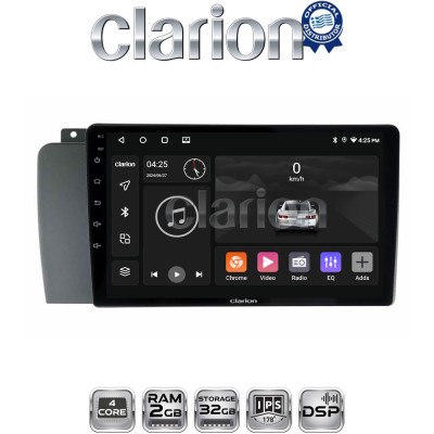 CLARION GL31957 Οθόνη OEM Multimedia Αυτοκινήτου για VOLVO V70-S60- XC70 2004 2007 (CarPlay/AndroidAuto/BT/GPS/WIFI/GPRS)