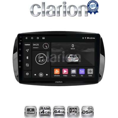 CLARION GL32029 Οθόνη OEM Multimedia Αυτοκινήτου για SMART ForTwo 2015 (CarPlay/AndroidAuto/BT/GPS/WIFI/GPRS)