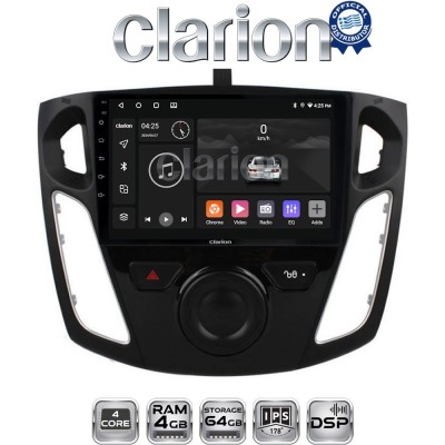 CLARION GL32150 Οθόνη OEM Multimedia Αυτοκινήτου για FORD FOCUS 20152018 (CarPlay/AndroidAuto/BT/GPS/WIFI/GPRS)