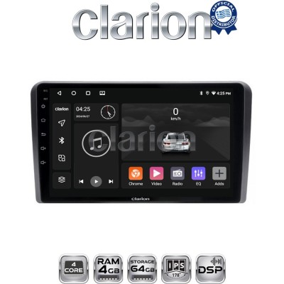 CLARION GL32190 Οθόνη OEM Multimedia Αυτοκινήτου για PEUGEOT 308 2013 (CarPlay/AndroidAuto/BT/GPS/WIFI/GPRS)
