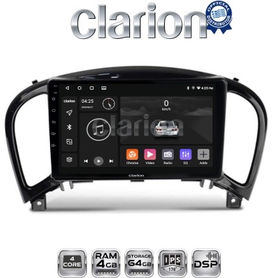 CLARION GL32352 Οθόνη OEM Multimedia Αυτοκινήτου για NISSAN JUKE 2009 (CarPlay/AndroidAuto/BT/GPS/WIFI/GPRS)