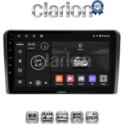 CLARION GL32407 Οθόνη OEM Multimedia Αυτοκινήτου για ΗΥ Η1 2006 (CarPlay/AndroidAuto/BT/GPS/WIFI/GPRS)