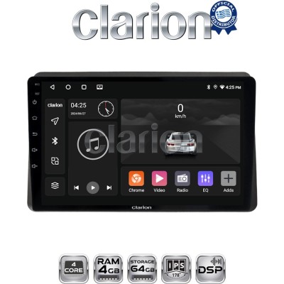 CLARION GL32507 Οθόνη OEM Multimedia Αυτοκινήτου για Nissan NV400 2020 Renault Master 2020 Opel Movano 2020 (CarPlay/AndroidA