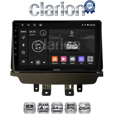 CLARION GL32532 Οθόνη OEM Multimedia Αυτοκινήτου για Mazda 2 2014 (CarPlay/AndroidAuto/BT/GPS/WIFI/GPRS)