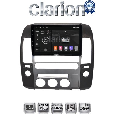 CLARION GL32683 Οθόνη OEM Multimedia Αυτοκινήτου για Nissan Navara 2006 2016 (CarPlay/AndroidAuto/BT/GPS/WIFI/GPRS)