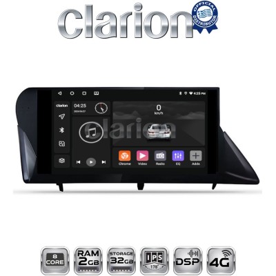 CLARION GL71800 Οθόνη OEM Multimedia Αυτοκινήτου για LEXUS RX 2009 2014 (CarPlay/AndroidAuto/BT/GPS/WIFI/GPRS)