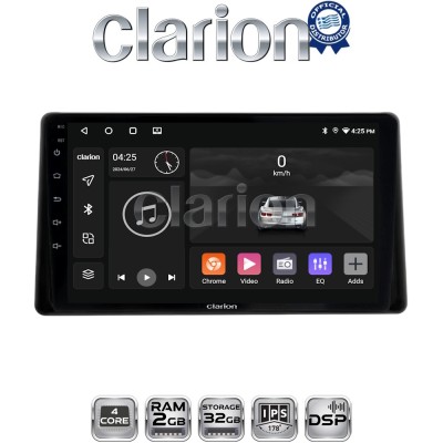 CLARION GL31580 Οθόνη OEM Multimedia Αυτοκινήτου για Toyota Raize 2020 (CarPlay/AndroidAuto/BT/GPS/WIFI/GPRS)