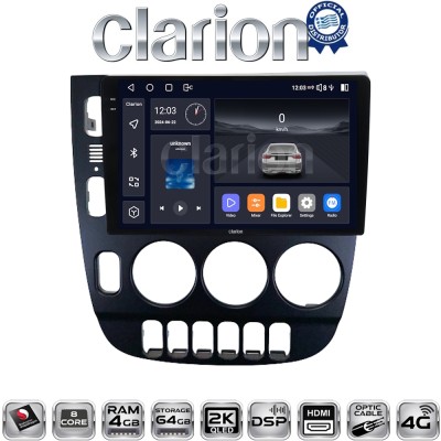 CLARION GL74506 Οθόνη OEM Multimedia Αυτοκινήτου για Mercedes ML W163 1998 2002 (CarPlay/AndroidAuto/BT/GPS/WIFI/GPRS)