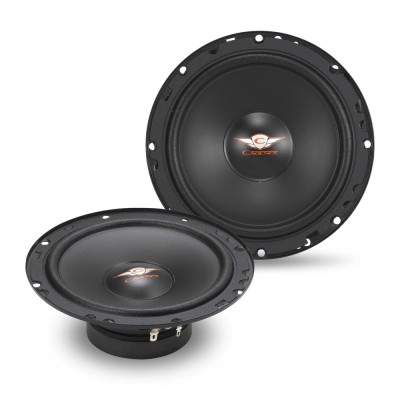 Cadence IQ Series IQ65KGE 2-Way Component Kit Car Audio Speakers | 60W RMS, 150W Peak Power