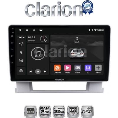 CLARION GL31072 Οθόνη OEM Multimedia Αυτοκινήτου για OPEL ASTRA J 20112015 (CarPlay/AndroidAuto/BT/GPS/WIFI/GPRS)