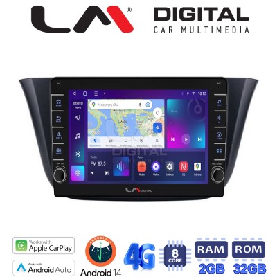 LM Digital - LM ZG8690 GPS Οθόνη OEM Multimedia Αυτοκινήτου για Iveco Daily 2014 (CarPlay/AndroidAuto/BT/GPS/WIFI/GPRS)