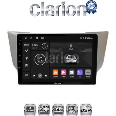 CLARION GL32620 Οθόνη OEM Multimedia Αυτοκινήτου για LEXUS RS 20032009 (CarPlay/AndroidAuto/BT/GPS/WIFI/GPRS)