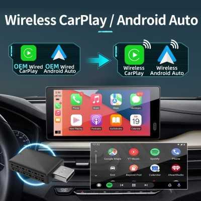 Mini Adapter Smart Box μετατροπής Wired Carplay/Android Auto σε Wireless Carplay/Android Auto
