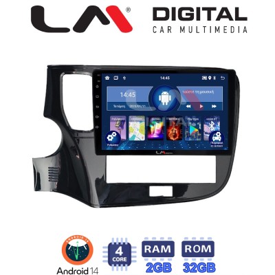 LM Digital - LM ZL4894 GPS Οθόνη OEM Multimedia Αυτοκινήτου για Mitsubishi Outlander 2020 (BT/GPS/WIFI/GPRS)