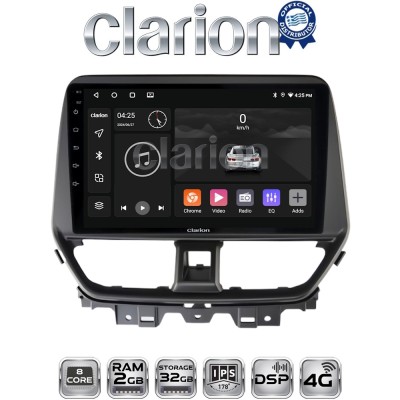 CLARION GL71956 Οθόνη OEM Multimedia Αυτοκινήτου για Suzuki Baleno 2022 (CarPlay/AndroidAuto/BT/GPS/WIFI/GPRS)