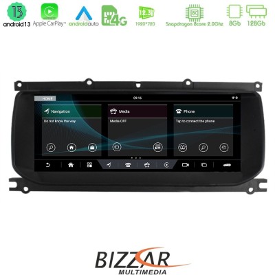 Bizzar OEM Range Rover Evoque L538 2016-2018 8core Android13 8+128G Navigation Multimedia 10.25"