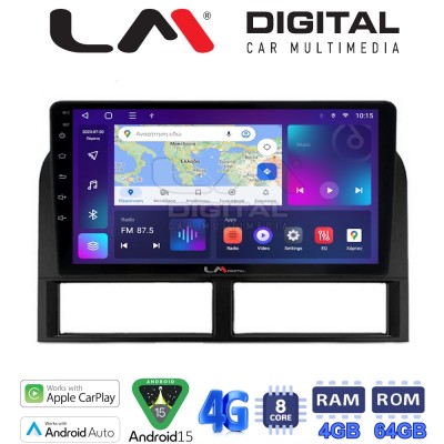 LM Digital - LM ZC8201 GPS Οθόνη OEM Multimedia Αυτοκινήτου για Jeep Gran Cherokee 1999 2004 (CarPlay/AndroidAuto/BT/GPS/WIFI/G