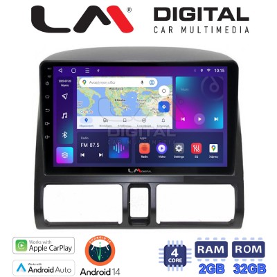 LM Digital - LM ZN4376CL GPS Οθόνη OEM Multimedia Αυτοκινήτου για HONDA CRV 1996-2006 (CarPlay/AndroidAuto/BT/GPS/WIFI/GPRS)