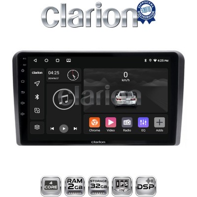 CLARION GL31190 Οθόνη OEM Multimedia Αυτοκινήτου για PEUGEOT 308 2013 (CarPlay/AndroidAuto/BT/GPS/WIFI/GPRS)